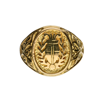 Anillo Damiata Gioielli Hombre in Oro amarillo 5100/5/102 - 5100/5/102